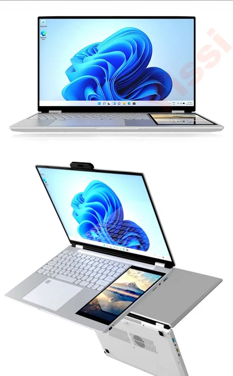 Dual Screen Laptop (15.6" + 7") - 512GB RAM