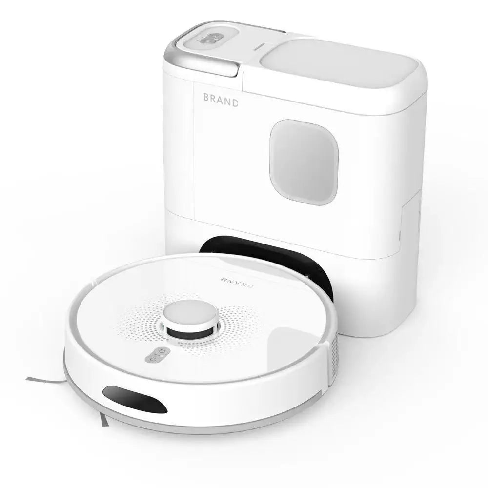 Robot vacuum and mop self charging