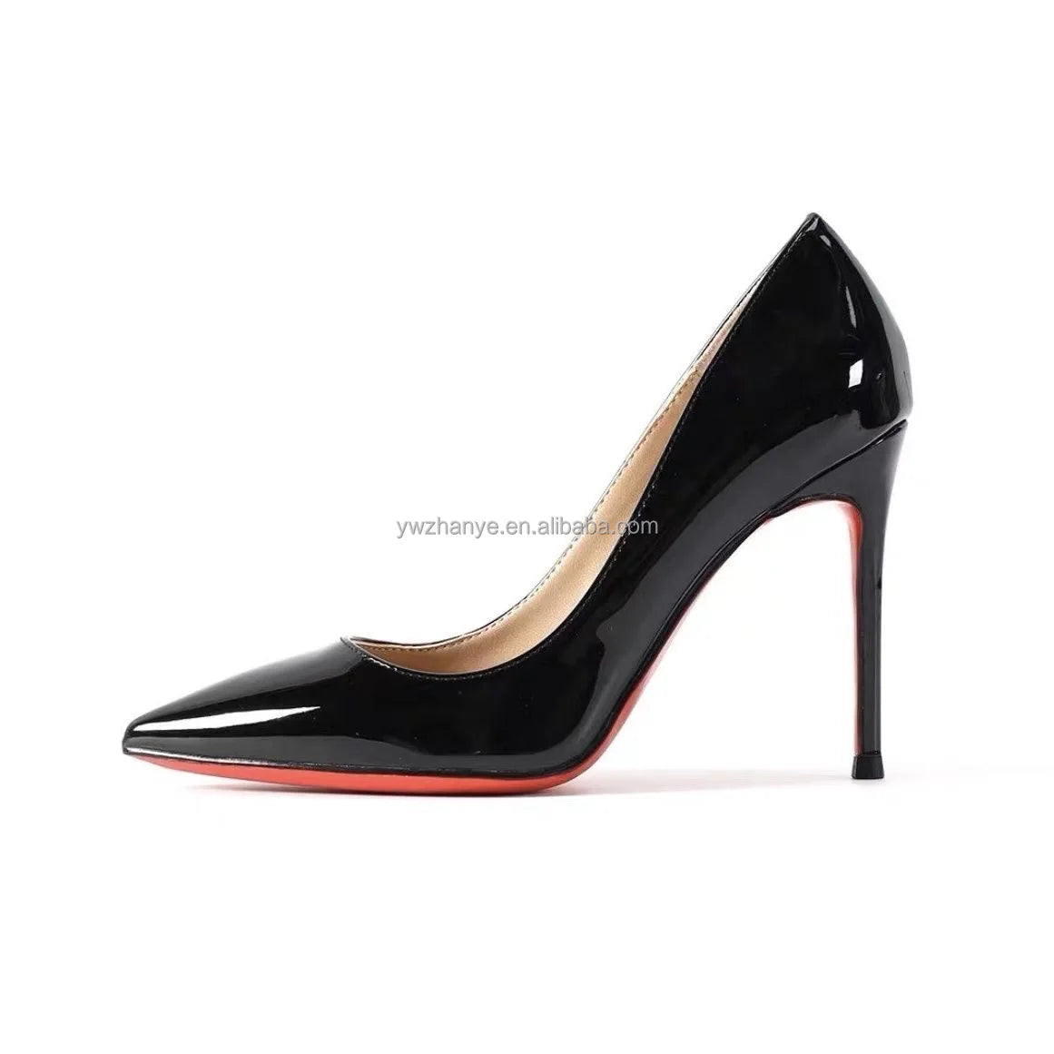 Designer red-soled heels | Elegant wedding pumps