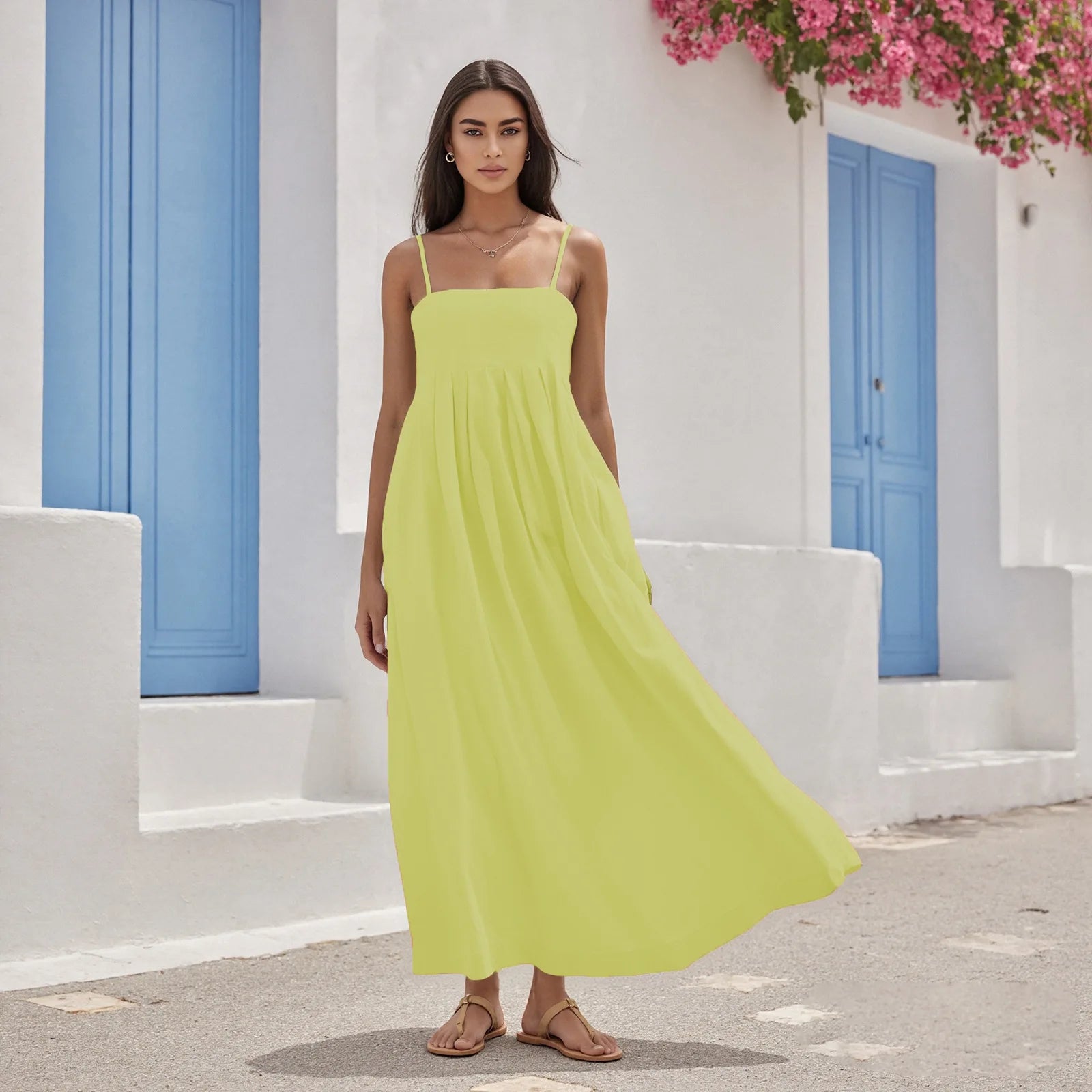 Casual Cotton Maxi Dress