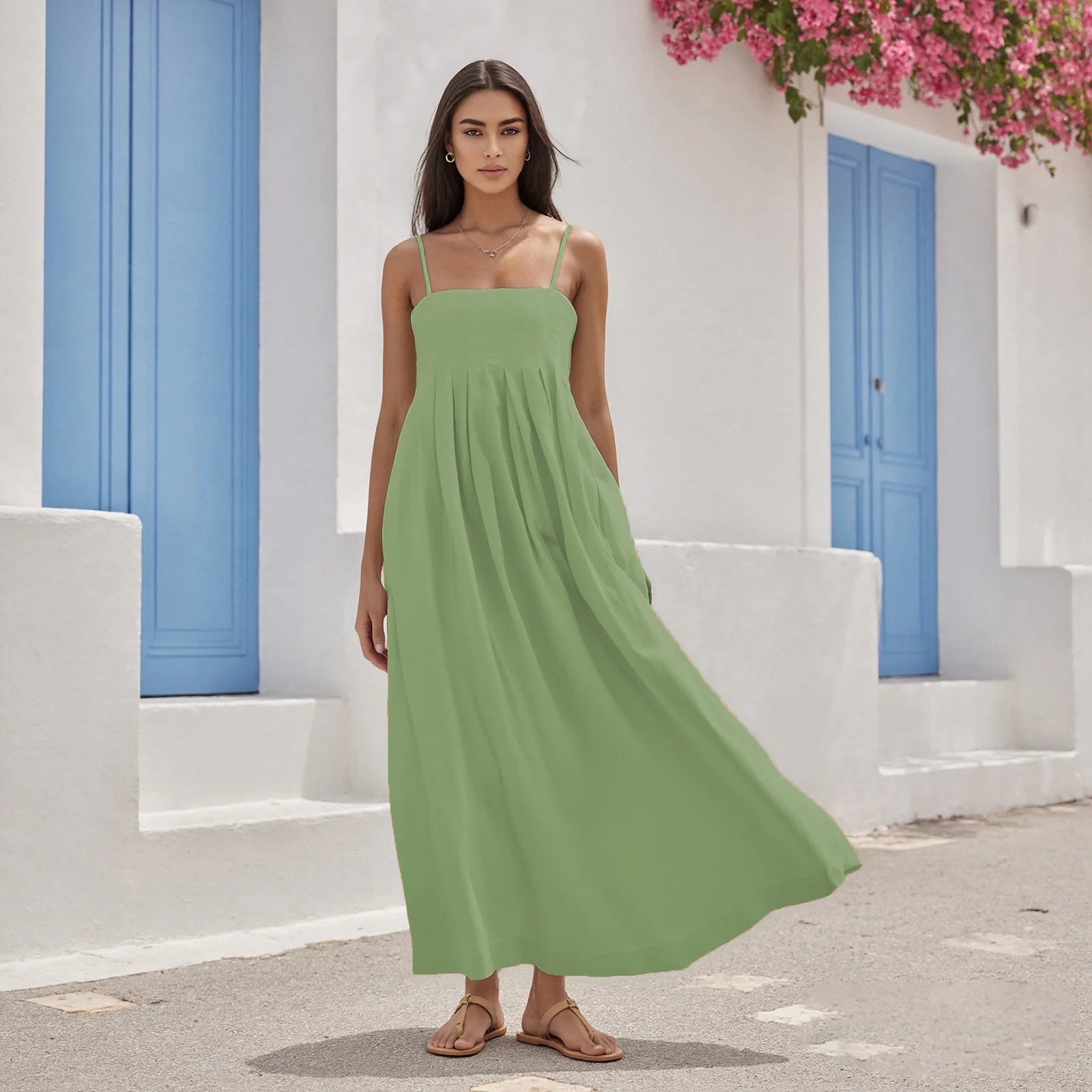 Casual Cotton Maxi Dress