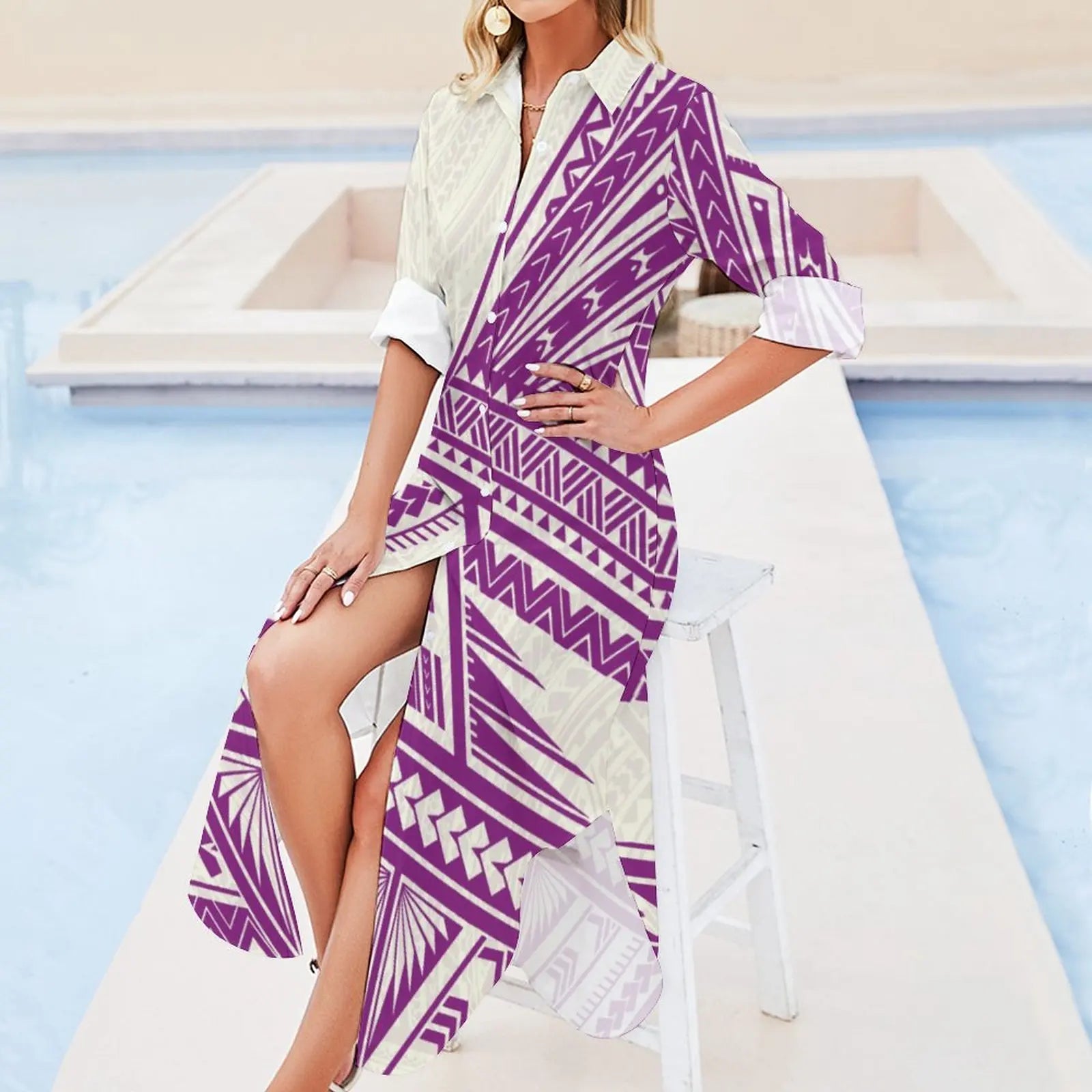 Plus Size Shirt Dress