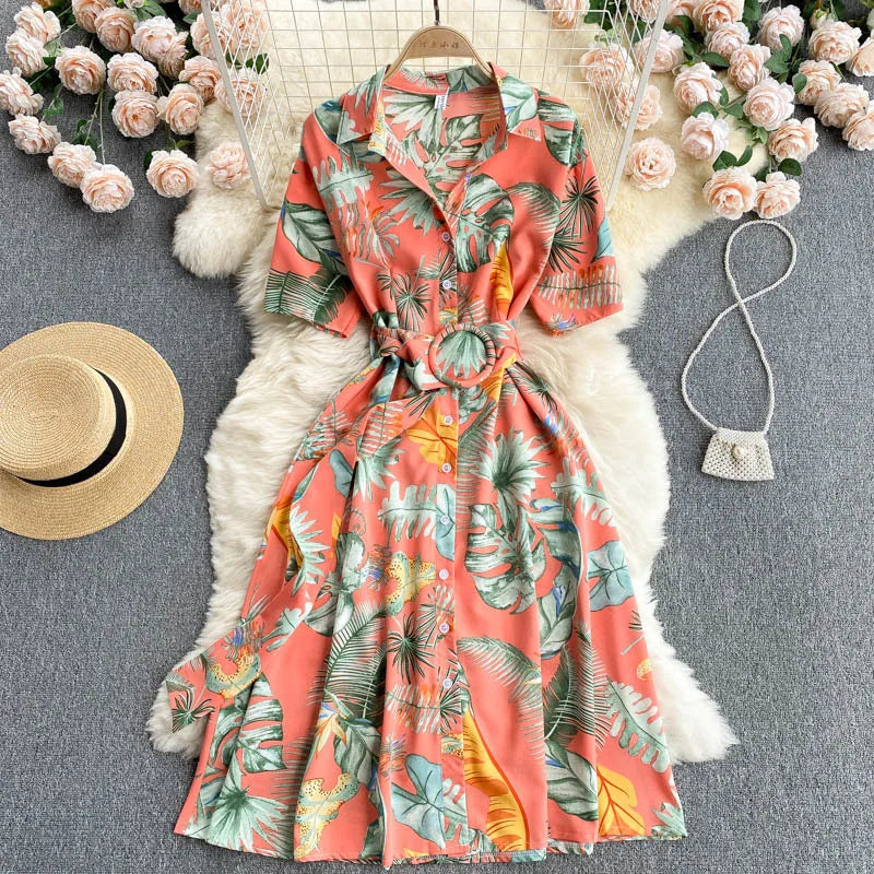 Floral Midi Dress