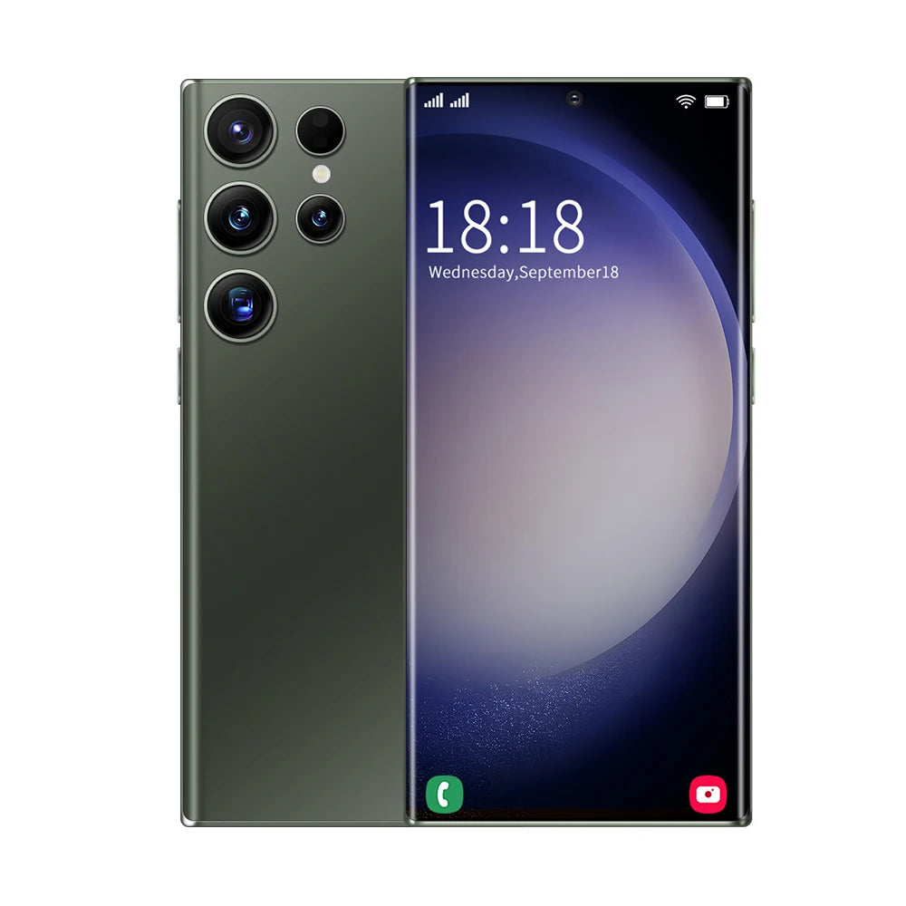 Android Smartphone S23 Ultra 5G - 6.8" Screen, 200MP Camera, Expandable Memory