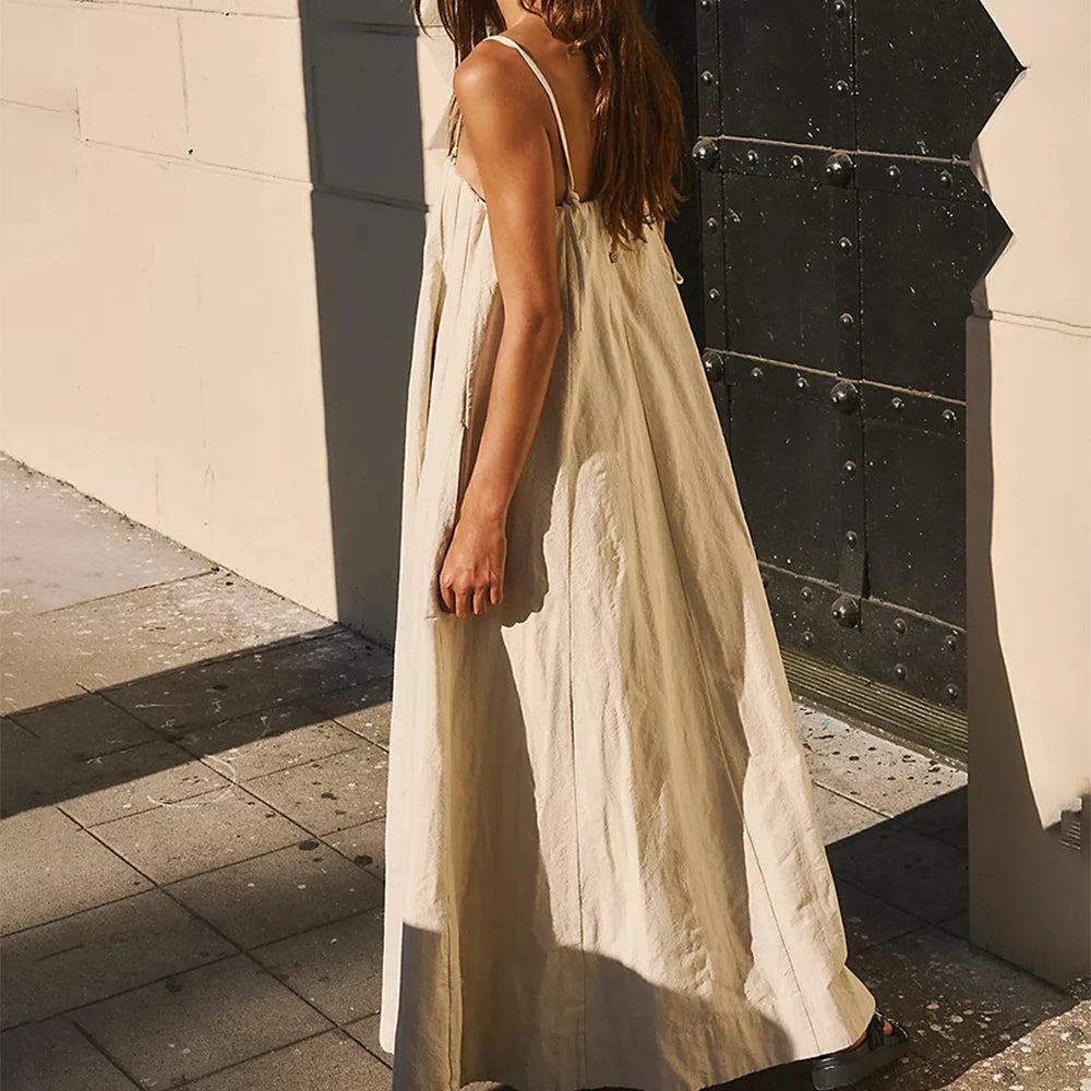 Casual Cotton Maxi Dress