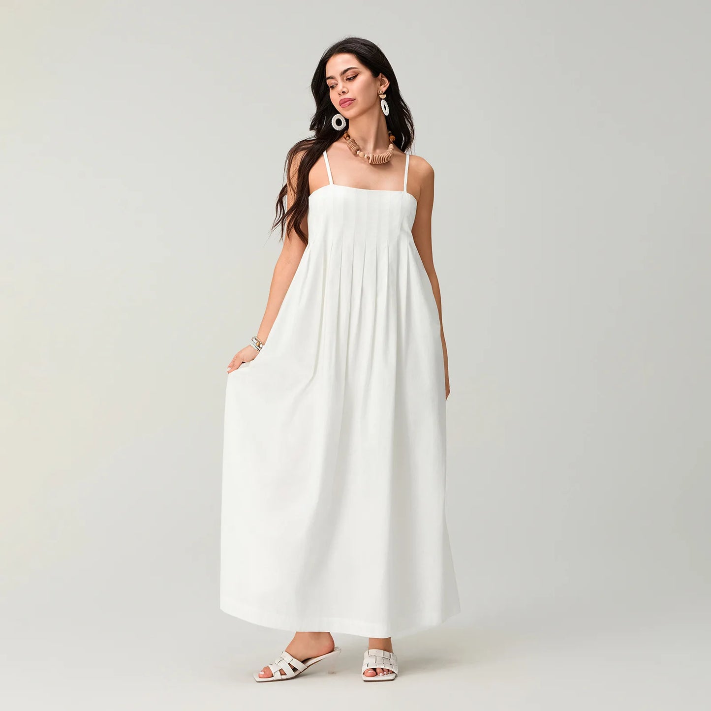 Casual Cotton Maxi Dress