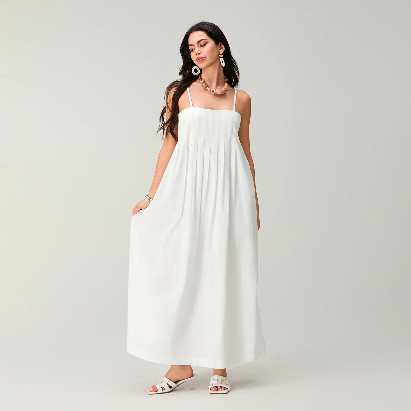 Casual Cotton Maxi Dress
