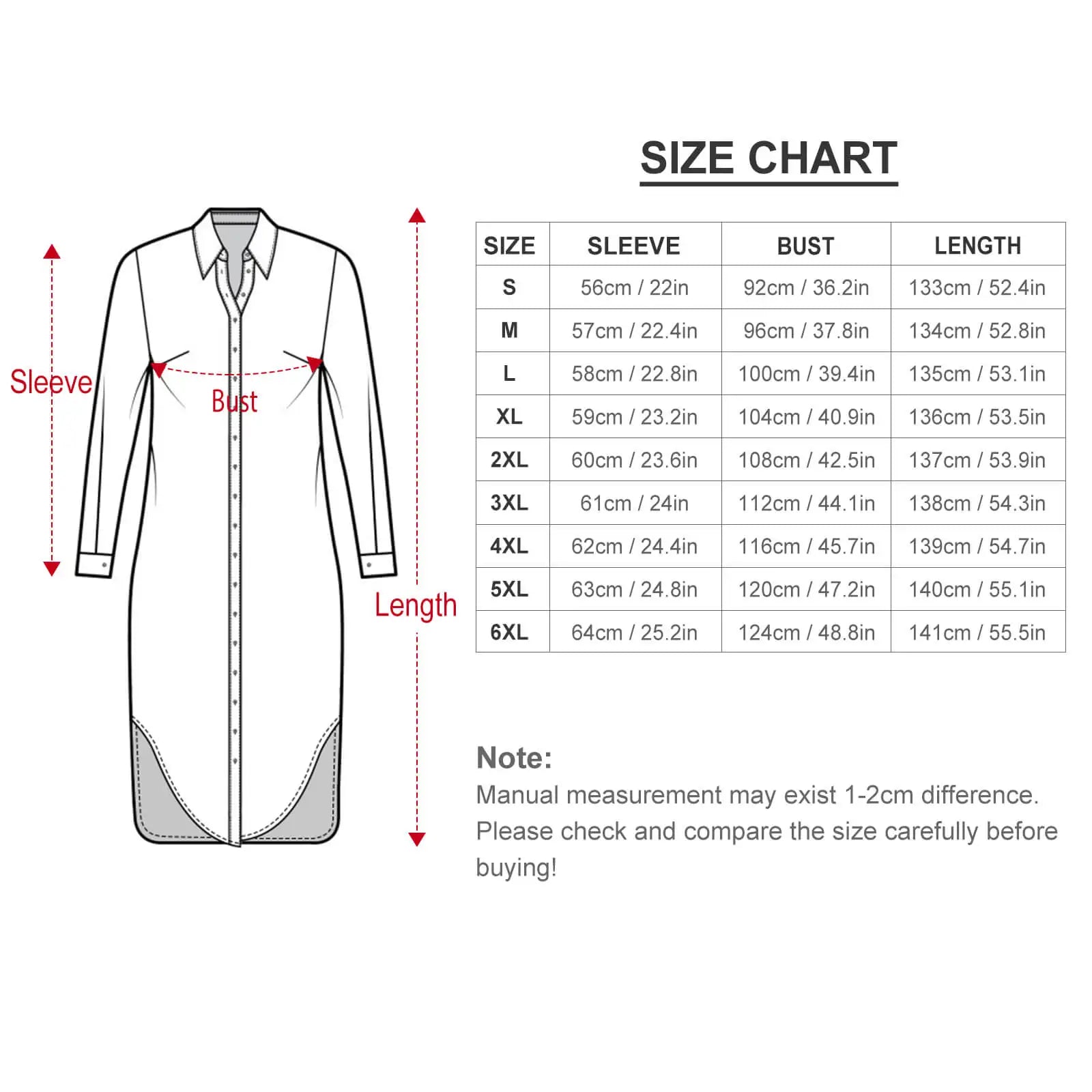 Plus Size Shirt Dress