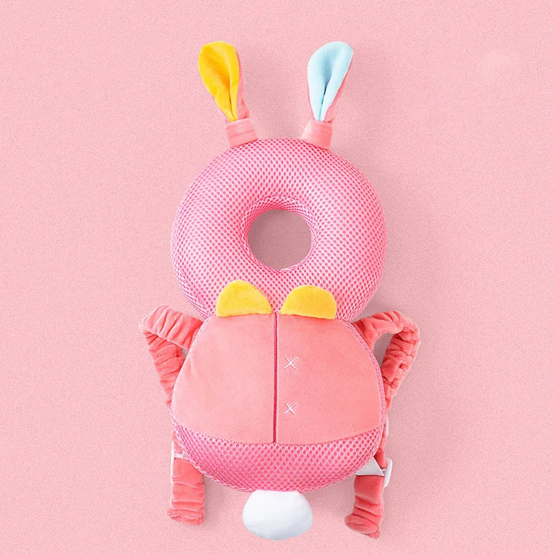 Toddler Head Protector (1-3T) | Anti-Bump Safety Pillow | Padded Backpack Headgear for Babies & Kids | Cartoon Design