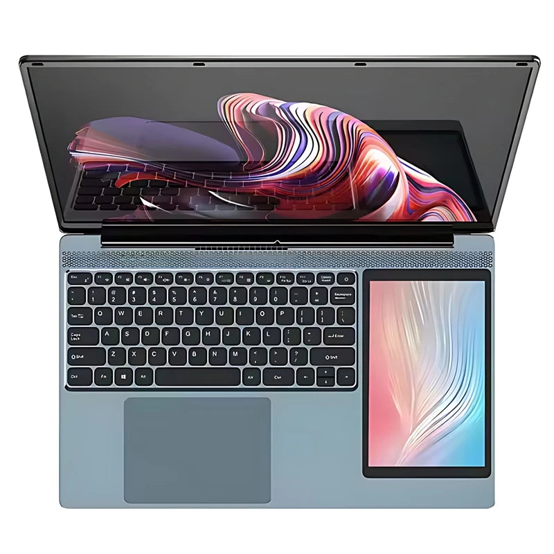 Dual Screen Laptop (15.6" + 7") - 32GB RAM, DS156 CPU