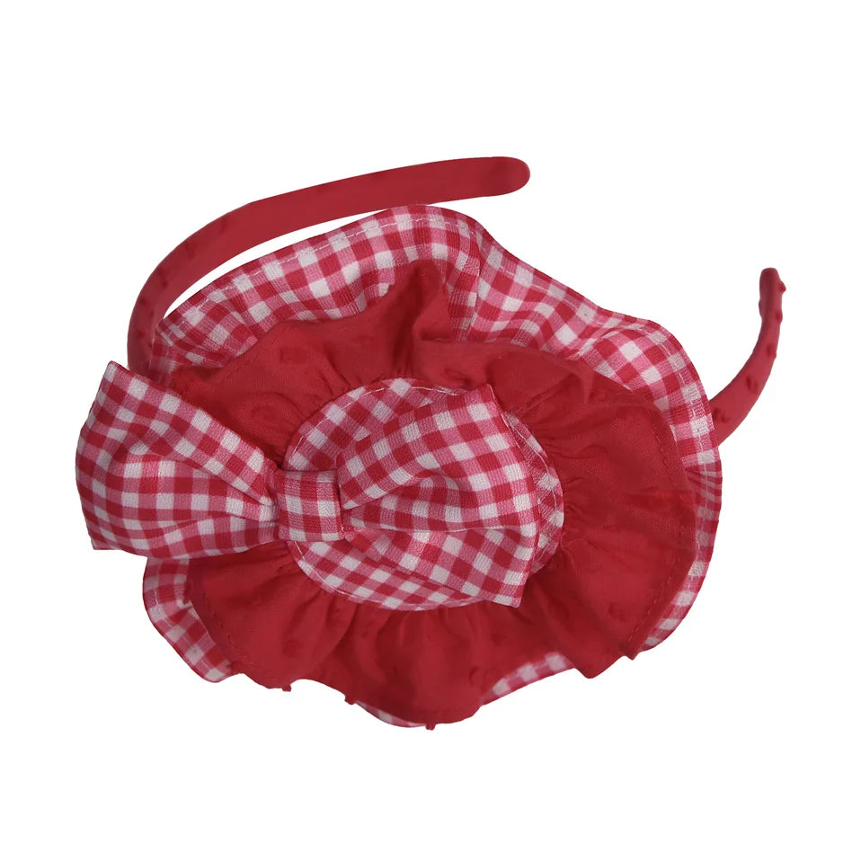 Baby Girl Summer Clothes (6-24M) | Casual Dress with Red Plaid Print