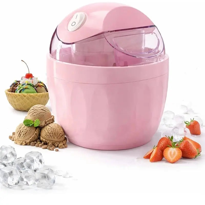 mini ice cream maker pink