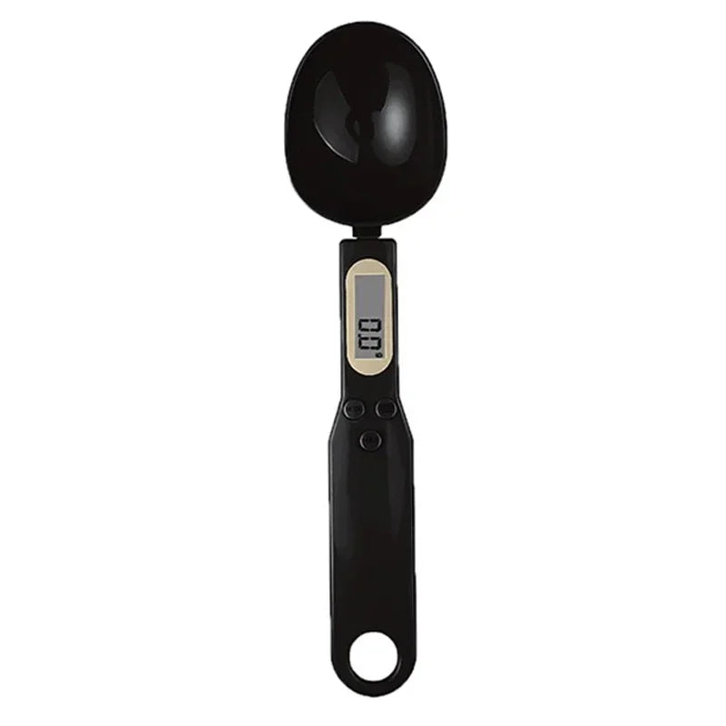 Digital kitchen measuring spoon, mini precision scale from 0.1g to 500g with LCD display, electronic measuring spoon.