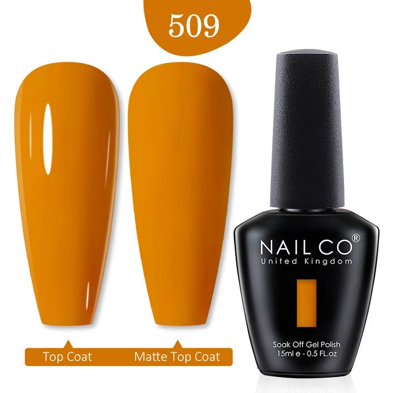 Gel Nail Polish (15ml) Semi-Permanent UV for Nail Art
