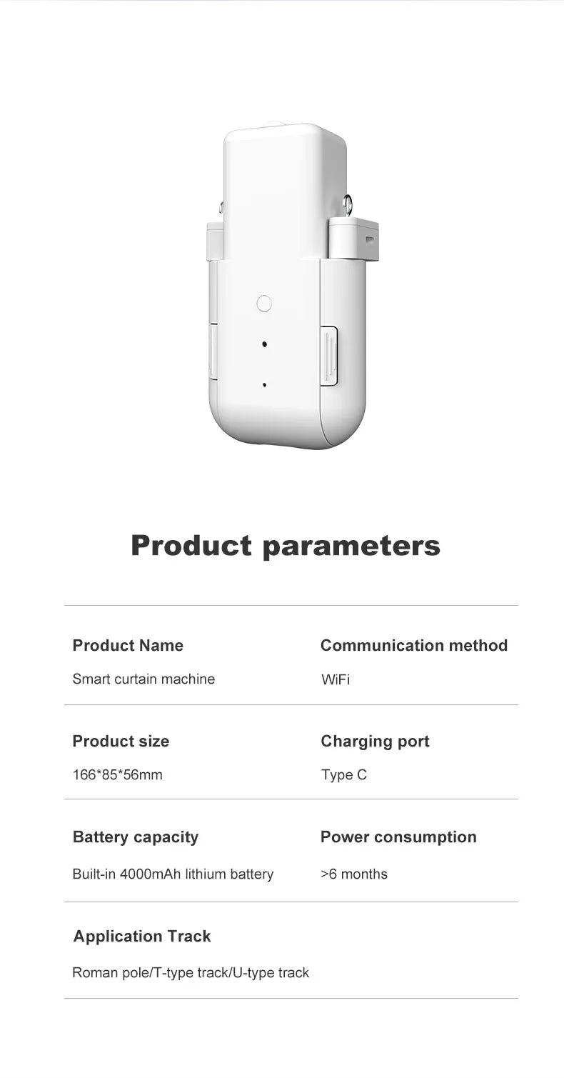 Smart Electric Curtain Motor