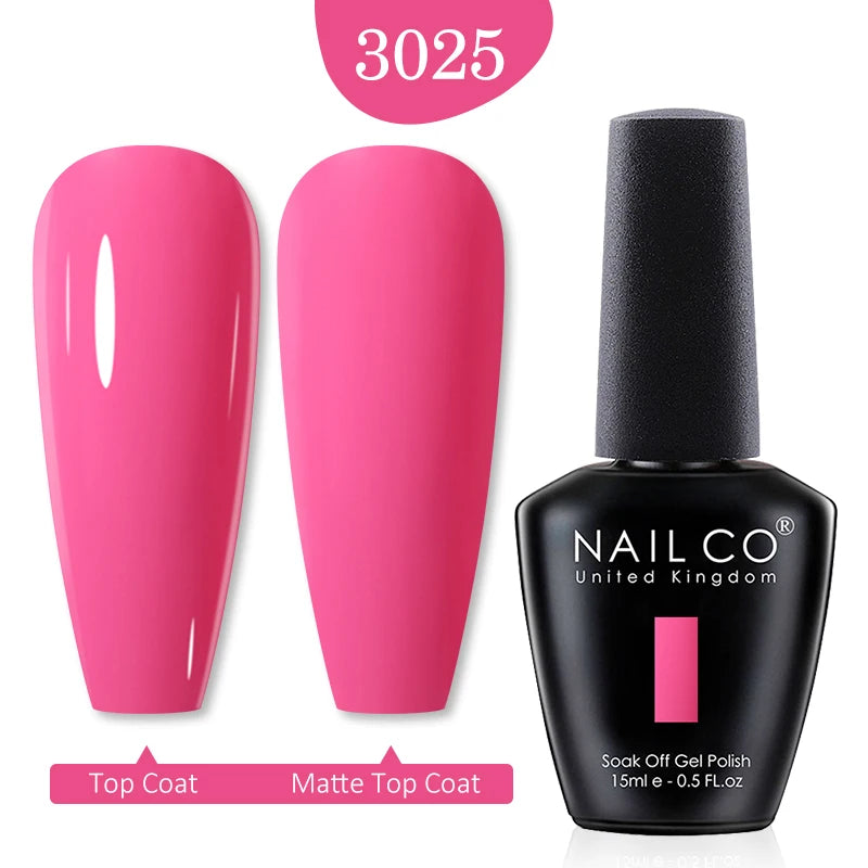 Gel Nail Polish (15ml) Semi-Permanent UV for Nail Art