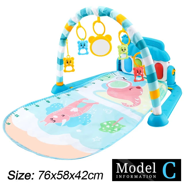 Baby piano play gym activity mat