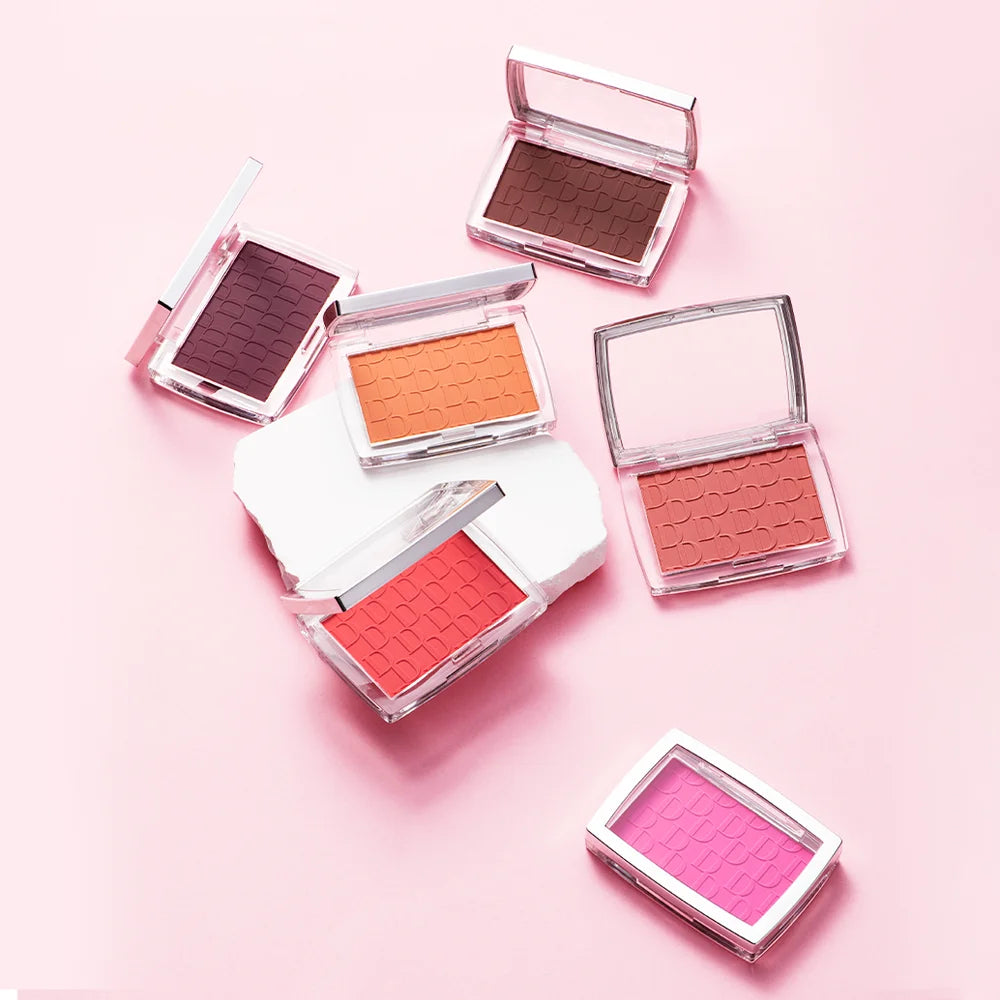 Matte Blush Powder, Natural Finish for Face Contouring