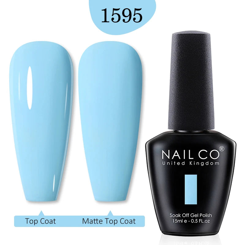 Gel Nail Polish (15ml) Semi-Permanent UV for Nail Art