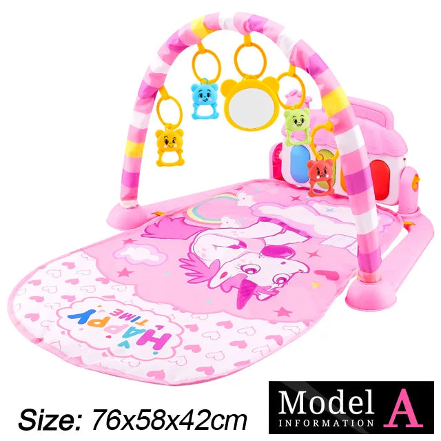 Baby piano play gym activity mat