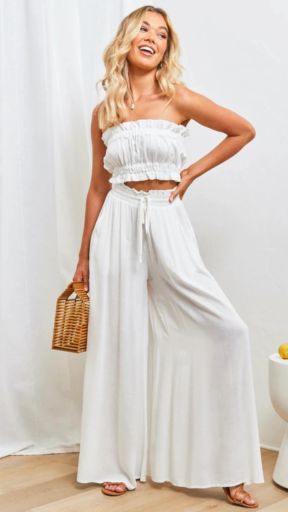 Women's Wide Leg Summer Pants