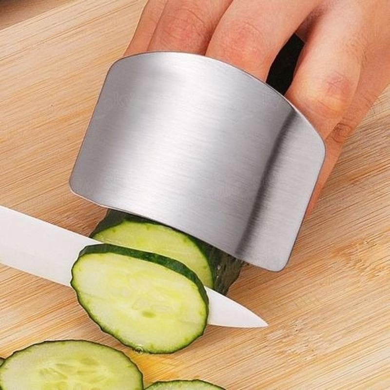 Finger guard for cooking stainless steel tool