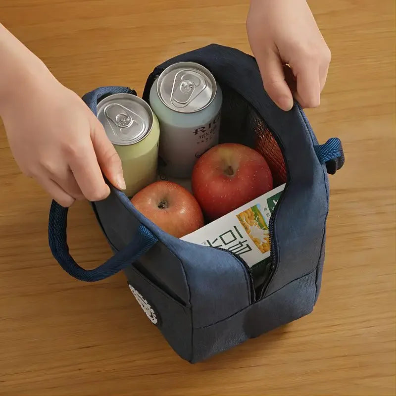 Insulated Bento Lunch Bag with Aluminum Foil Lining