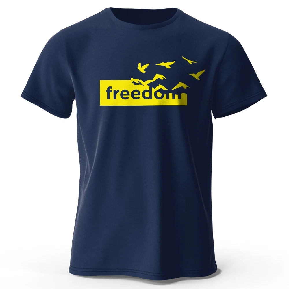 Freedom graphic T-shirt unisex