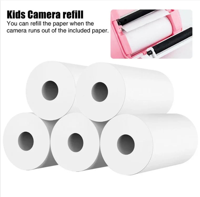 E-Instant Camera for Kids | Portable Thermal Printer | 2.8" Screen