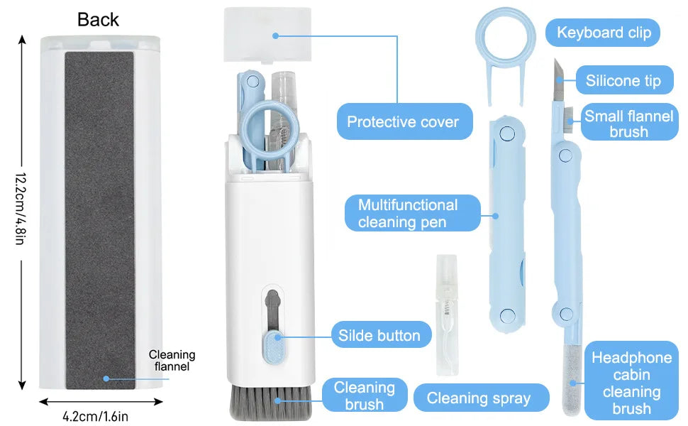 7 in 1 Keyboard and Headphone Cleaning Kit