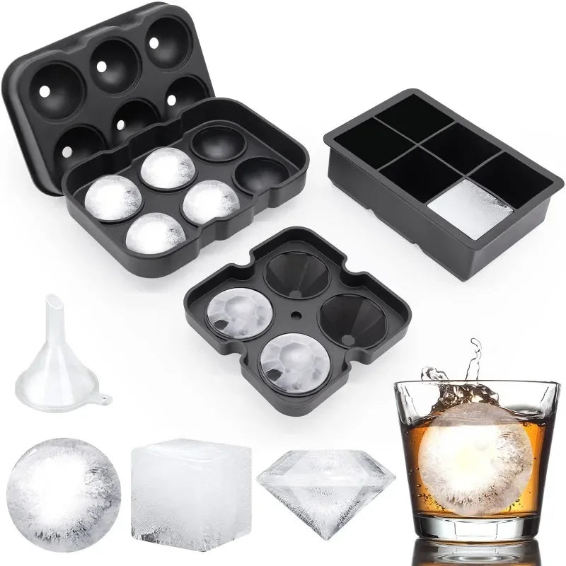 Round Silicone Ice Mold