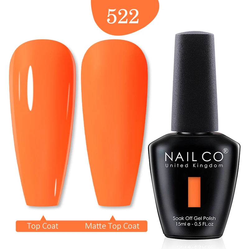Gel Nail Polish (15ml) Semi-Permanent UV for Nail Art