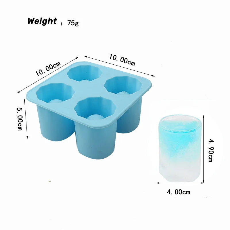 Ice Mold in the Shape of a Glass
