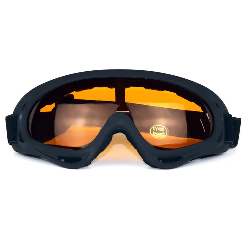Motocross Goggles with Protective Mask - Dustproof, Adjustable and Breathable