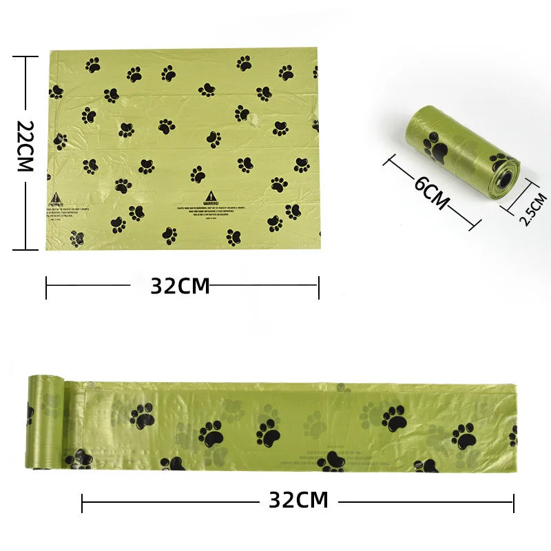MS-Biodegradable Dog Poop Bags (Large Pack) | Leakproof, with Dispenser, for Cats, Outdoor Cleaning