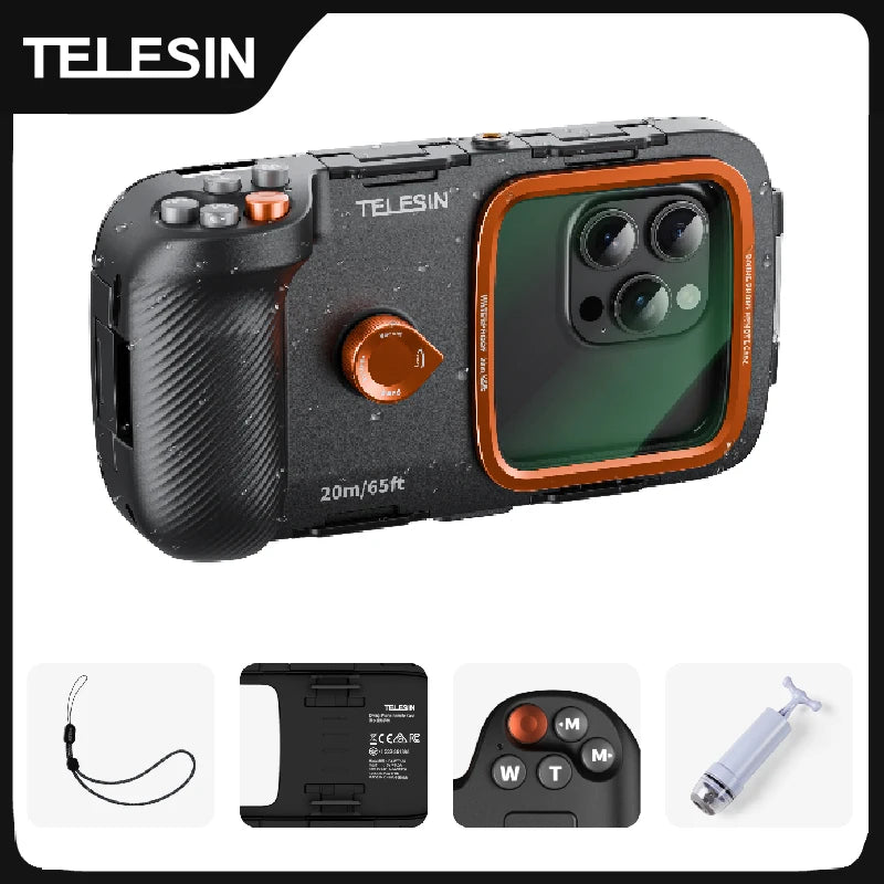 Waterproof Diving Case with Remote Control