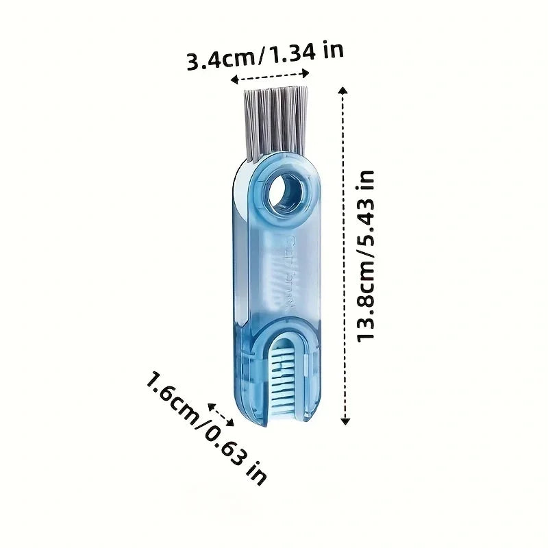 Multifunctional U-Shaped Brush for Cups, Thermal Bottles and Thermos Lids, Deep Cleaning Tool for Kitchen