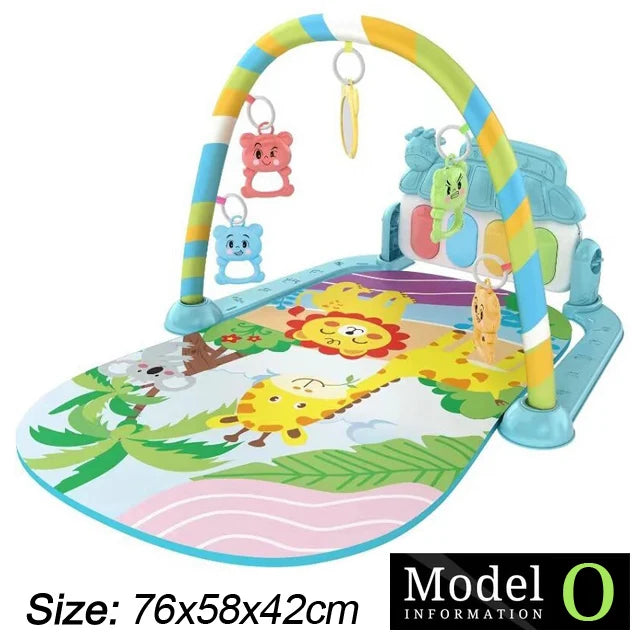 Baby piano play gym activity mat