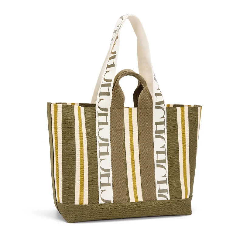 CH Women's Tote Bag | Eco-friendly, Large Capacity, Simple Design, for Yoga, Storage, Daily Shopping