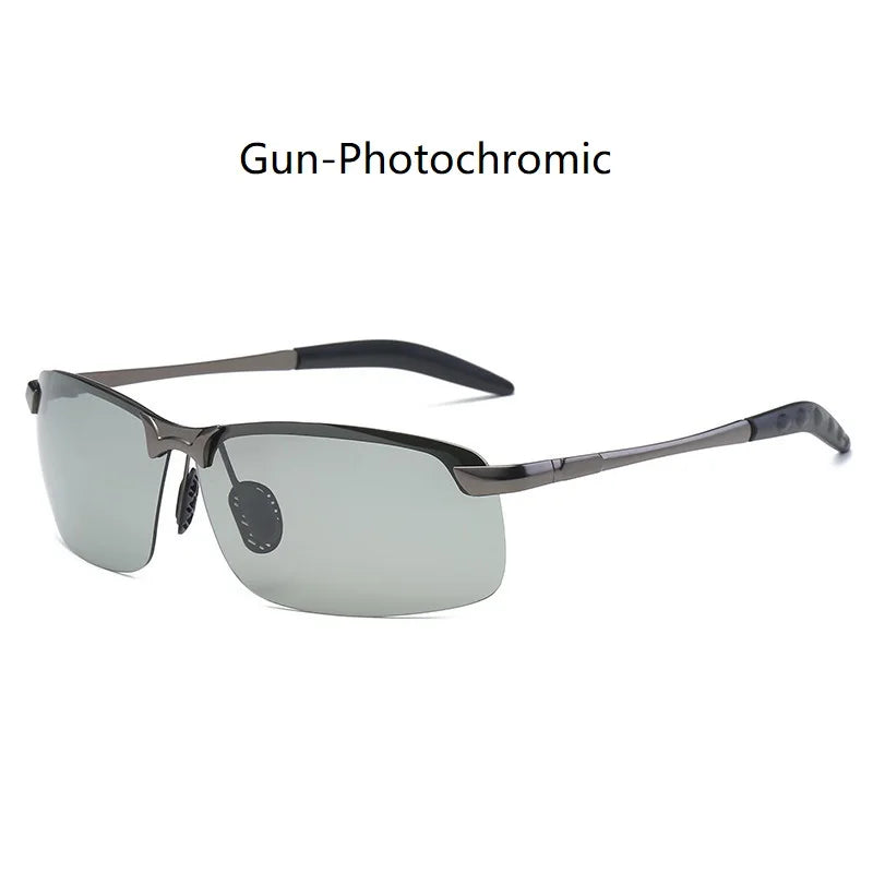 Men's Photochromic Sunglasses - Polarized with UV400 Protection