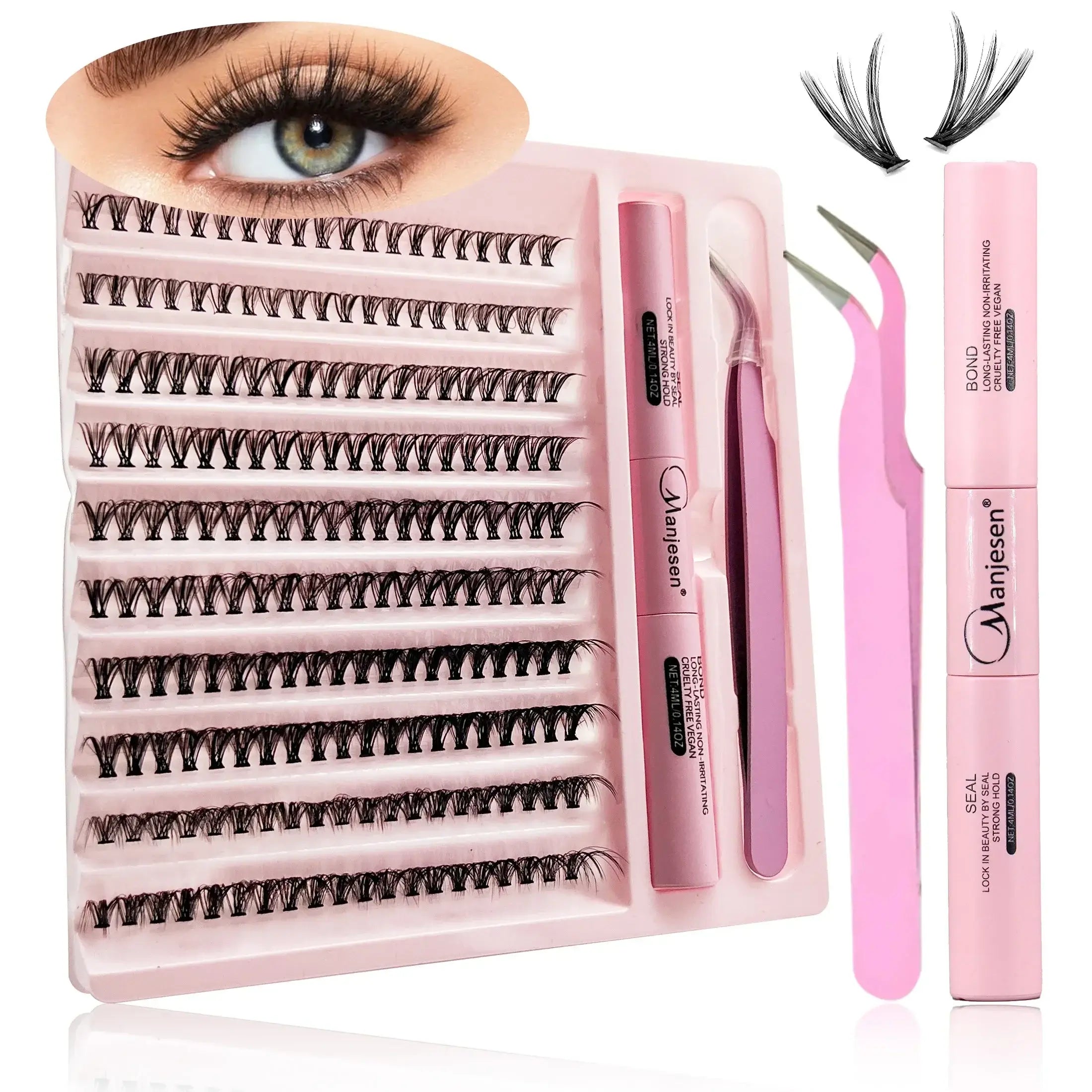 DIY lash clusters kit 200 PCS