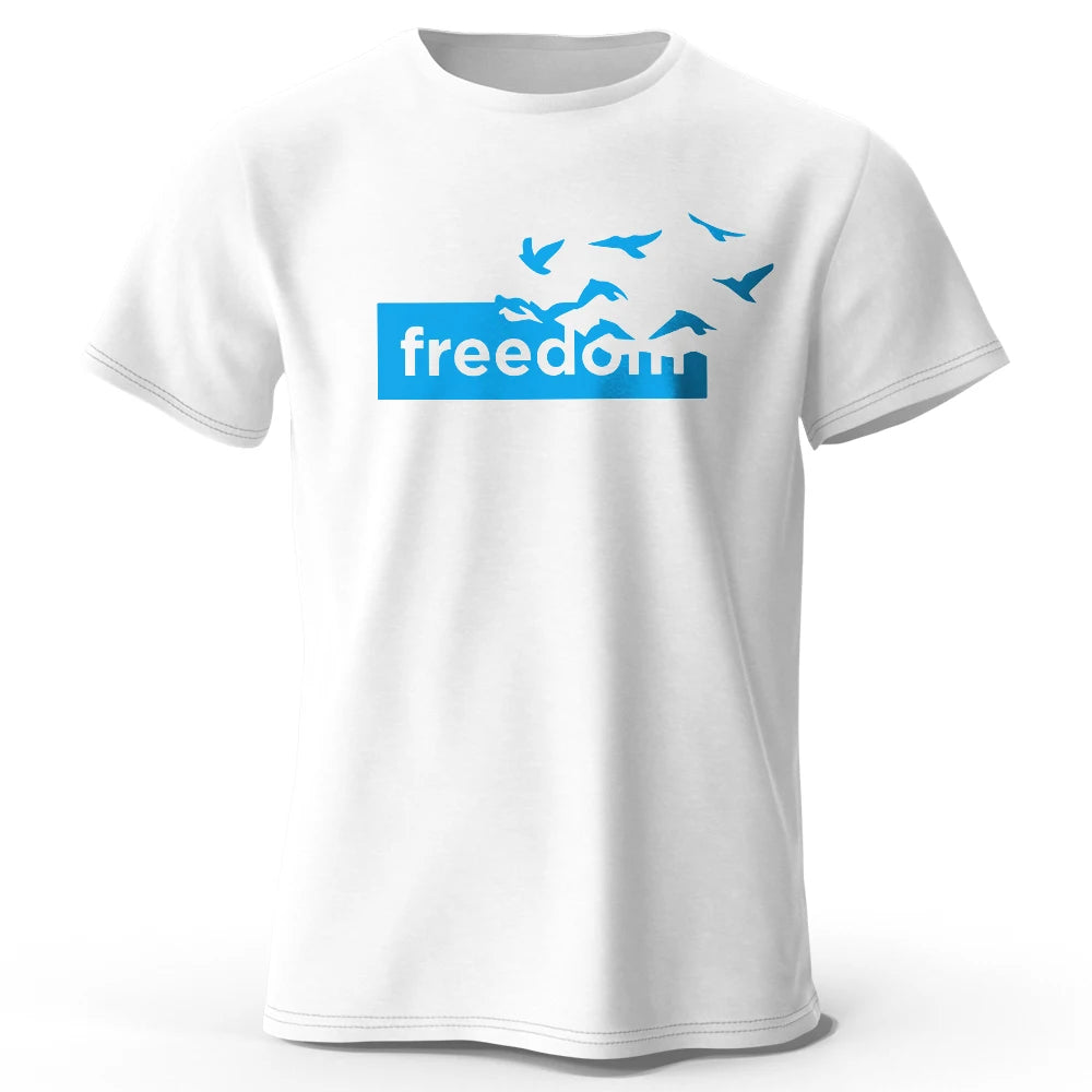 Freedom graphic T-shirt unisex