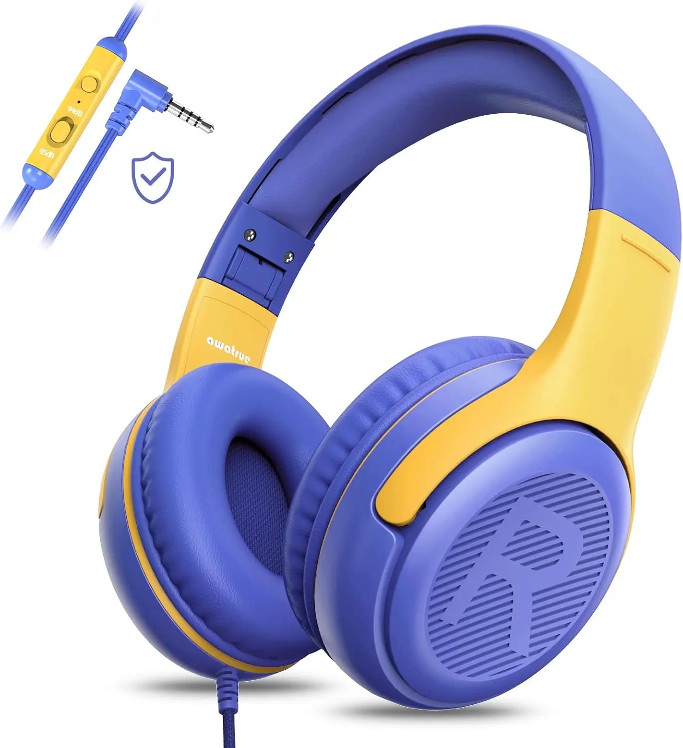 Gaming headset with 3.5mm jack, microphone and surround sound for PC.
