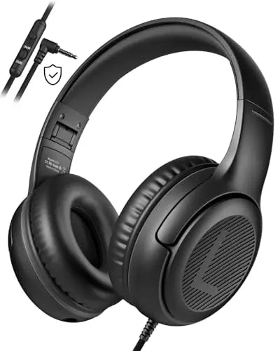 Gaming headset with 3.5mm jack, microphone and surround sound for PC.