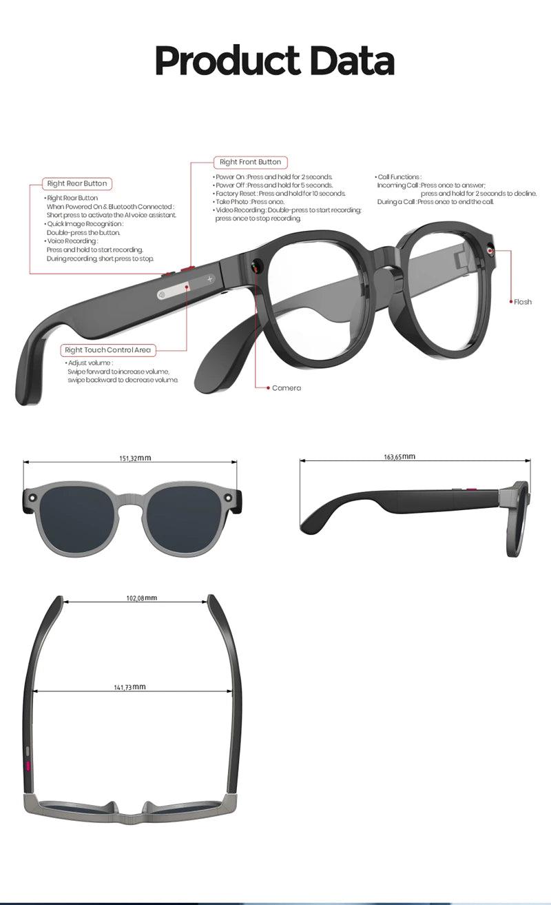 Lenovo smart glasses with AI technology