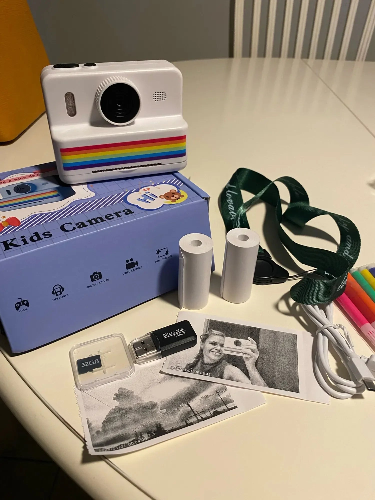 Instant Camera for Kids | Portable Thermal Printer | 2.8" Screen