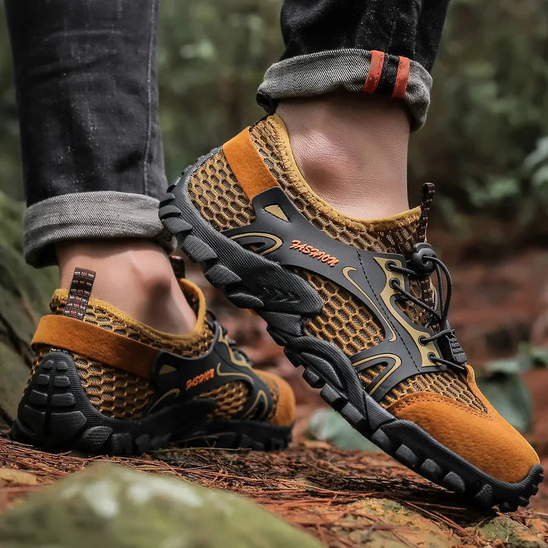 Men's Winter Hiking Shoes | Non-Slip Outdoor Trekking Shoes