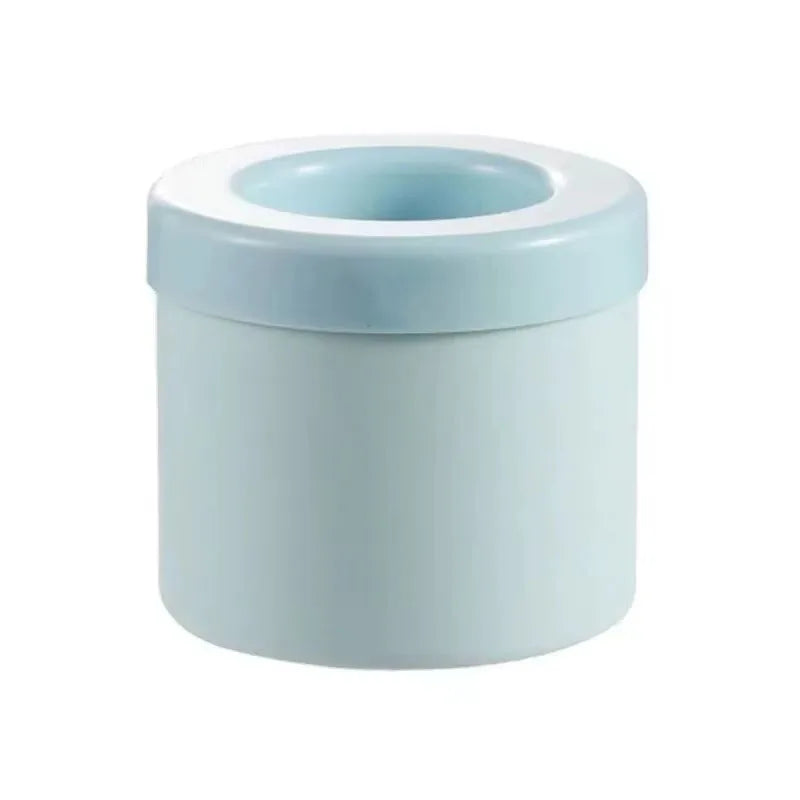 Silicone ice cube molds round tray