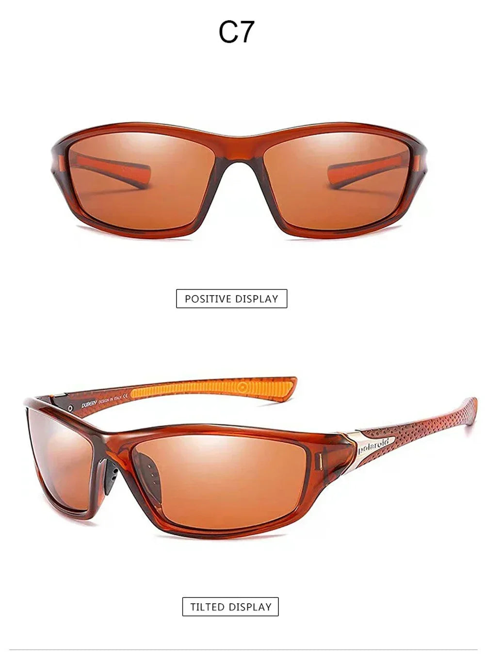 Unisex Polarized Sunglasses with UV400 Protection