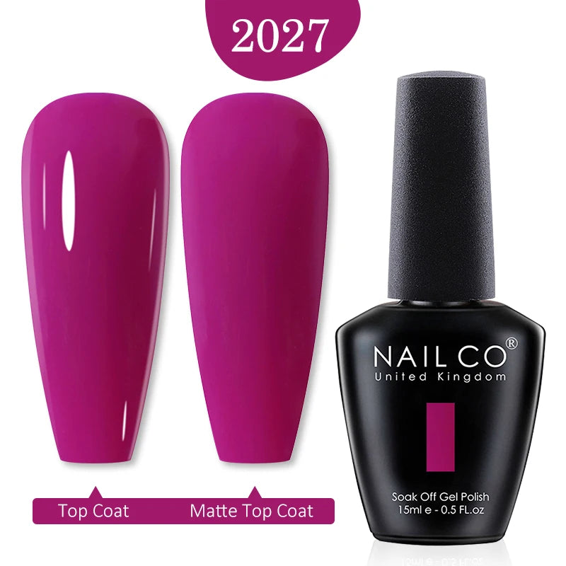 Gel Nail Polish (15ml) Semi-Permanent UV for Nail Art